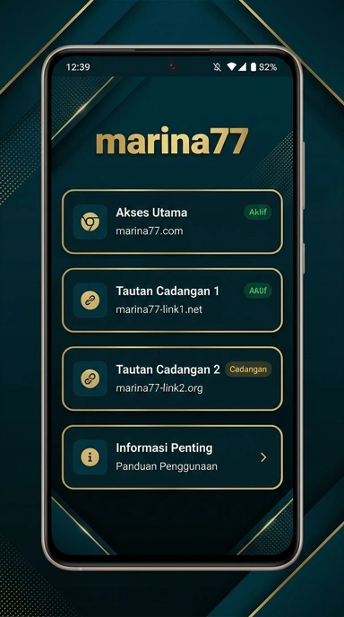 Tampilan link alternatif marina77